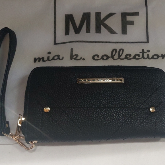 NWT Mia K.  collection Jordina 2 PCS Shoulder Bag with Matching Wallet. - Picture 4 of 7